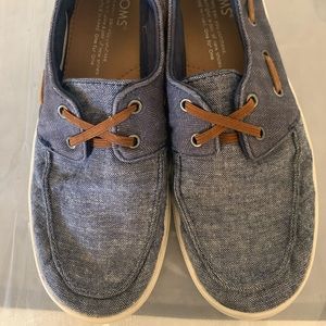 TOMS denim shoes